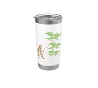 Bigfoot Flying Dragons Fantasy Cryptid Mythical Adventure Stainless Steel Insulated Tumbler