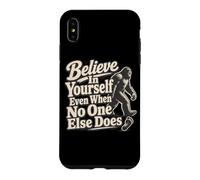 Bigfoot Footprints Believe In Yourself Case for iPhone XS Max