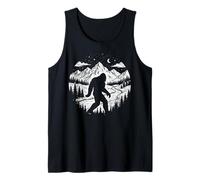 Bigfoot Forest Night Mountain Sasquatch Tank Top