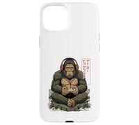 Bigfoot Gamer Japanese Retro Funny Gaming Kawaii Video Games Case for iPhone 15 Plus