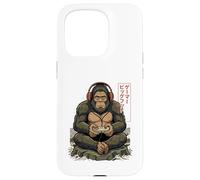 Bigfoot Gamer Japanese Retro Funny Gaming Kawaii Video Games Case for iPhone 15 Pro