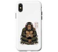 Bigfoot Gamer Japanese Retro Funny Gaming Kawaii Video Games Case for iPhone X/XS