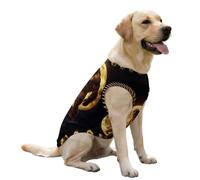 Bigfoot Gold Full Moon Dog Cooling Vest Summer Shirts Cute Pullover Pet Clothes for Large Puppy
