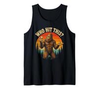 Bigfoot Golf Who Hit This Golfer Dad Tank Top
