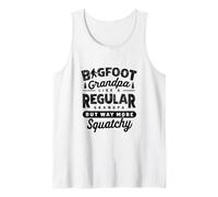 Bigfoot Grandpa Like A Regular Grandpa But Way More Squatchy Tank Top