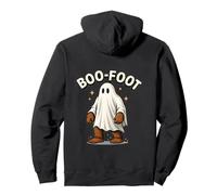 Bigfoot Halloween Ghost Sasquatch Boo Foot Pullover Hoodie