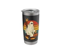 Bigfoot Halloween Ghost Stainless Steel Insulated Tumbler