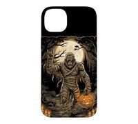 Bigfoot Halloween Sasquatch Mummy Jack O Lantern Case for iPhone 14 Plus