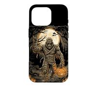Bigfoot Halloween Sasquatch Mummy Jack O Lantern Case for iPhone 16 Pro