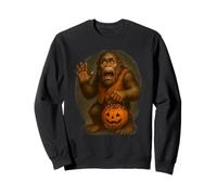 Bigfoot Halloween Trick Or Treat Sasquatch Costume Men Women Sweatshirt
