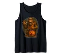 Bigfoot Halloween Trick Or Treat Sasquatch Costume Men Women Tank Top
