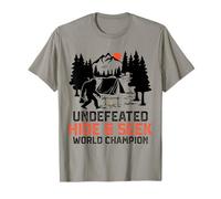 Bigfoot Hide & Seek Cryptid Hunting Funny Bigfoot Camping T-Shirt