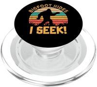 Bigfoot Hides, I Seek! Vintage Believe in Sasquatch PopSockets PopGrip for MagSafe