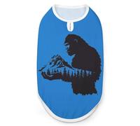 Bigfoot Holding A Mountain Dog Shirt Sleeveless Pet Clothes Summer T-Shirts Tank Top for Small Puppy Cat
