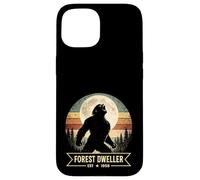 Bigfoot Howling At The Moon Forest Dweller 1958 Case for iPhone 15