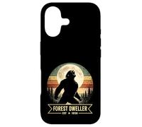 Bigfoot Howling At The Moon Forest Dweller 1958 Case for iPhone 17
