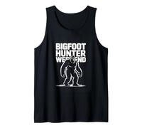 Bigfoot Hunter Weekend Camping Sasquatch Search Tank Top