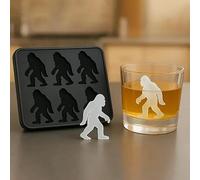 Bigfoot Ice Mold, Sasquatch Shape Silicone Ice Cube Tray, Funny Popsicle Molds for Halloween Party Drinks, Dishwasher Safe, for Whiskey, Cocktails, and Beverages