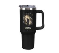 Bigfoot If They Ask You Never Saw Me Coffee Cups Travel Mug Insulated Tumbler Water Bottle Large