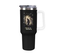 Bigfoot If They Ask You Never Saw Me Coffee Cups Travel Mug Insulated Tumbler Water Bottle Large
