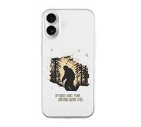 Bigfoot If They Ask You Never Saw Me Phone Case Compatible with iPhone 16 Plus Pro Max Shockproof TPU Protective Cover