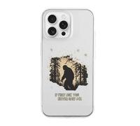 Bigfoot If They Ask You Never Saw Me Phone Case Compatible with iPhone 16 Plus Pro Max Shockproof TPU Protective Cover