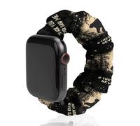 Bigfoot If They Ask You Never Saw Me Scrunchie Watch Band Strap Wristbands Compatible with IWatch 38mm/40mm