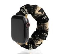 Bigfoot If They Ask You Never Saw Me Scrunchie Watch Band Strap Wristbands Compatible with IWatch 38mm/40mm