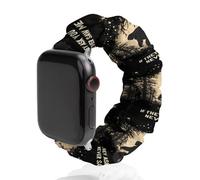 Bigfoot If They Ask You Never Saw Me Scrunchie Watch Band Strap Wristbands Compatible with IWatch 38mm/40mm