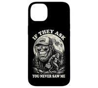 Bigfoot If They Ask You Never Saw Me Vintage Funny Sasquatch Case for iPhone 14 Plus