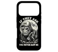 Bigfoot If They Ask You Never Saw Me Vintage Funny Sasquatch Case for iPhone 17 Pro
