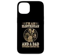 Bigfoot i'm an electrician and a dad nothing shocks me Case for iPhone 13