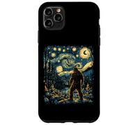 Bigfoot in Starry Forest Night Inspired by Van Gogh Art Case for iPhone 11 Pro Max