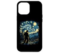 Bigfoot in Starry Forest Night Inspired by Van Gogh Art Case for iPhone 12 Pro Max