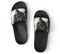 Bigfoot In The Woods House Slippers Shower Slides Shoes