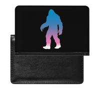 Bigfoot is Trans Passport Holder Wallet Cover Credit Card Case Travel Document Organiser with Card Slot