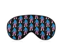 Bigfoot is Trans Sleep Mask Eye Cover for Sleeping Men Women Light Blocking Travel Blindfold