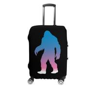Bigfoot is Trans Suitcase Cover Travel Luggage Elastic Washable Baggage Covers Fits 19-32 Inch