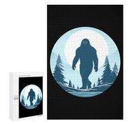 Bigfoot Jigsaw Puzzles for Adults 1000 PCS Wooden Puzzles Unique Puzzle Gifts