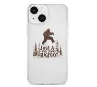 Bigfoot Just A Who Loves Sasquatch Phone Cases Shockproof Cover Drop Protection Shell Compatible with iPhone 13/Pro/Pro Max/mini
