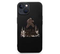 Bigfoot Just A Who Loves Sasquatch Phone Cases Shockproof Cover Drop Protection Shell Compatible with iPhone 13/Pro/Pro Max/mini