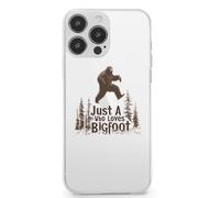 Bigfoot Just A Who Loves Sasquatch Phone Cases Shockproof Cover Drop Protection Shell Compatible with iPhone 13/Pro/Pro Max/mini