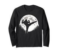 Bigfoot Kickboxing Martial Arts Savate Long Sleeve T-Shirt