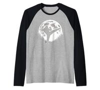 Bigfoot Kickboxing Martial Arts Savate Raglan Baseball Tee