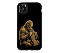 Bigfoot Knitting Vintage Sasquatch Cozy Cryptid Case for iPhone 11 Pro Max