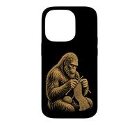 Bigfoot Knitting Vintage Sasquatch Cozy Cryptid Case for iPhone 14 Pro