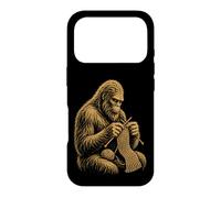 Bigfoot Knitting Vintage Sasquatch Cozy Cryptid Case for iPhone 17 Pro