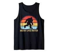 Bigfoot Lives Matter Funny Bigfoot Believer Cryptozoology Tank Top