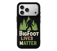 Bigfoot Lives Matter Funny Case Compatible with iPhone 17 17 Air 17 Pro 17 Pro Max Protective Phone Cover