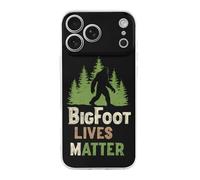 Bigfoot Lives Matter Funny Case Compatible with iPhone 17 17 Air 17 Pro 17 Pro Max Protective Phone Cover